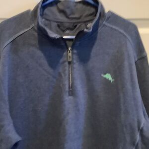 Tommy Bahama‎ Blue Gray XL Pullover with Logo